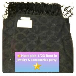 🎉⭐ HP Authentic coach scarf